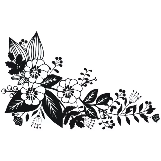 tampon-d-coin-fleuri