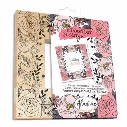 doodler-timbro-Floral-legno