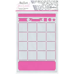 bullet-Journal-Schablone-Kalender