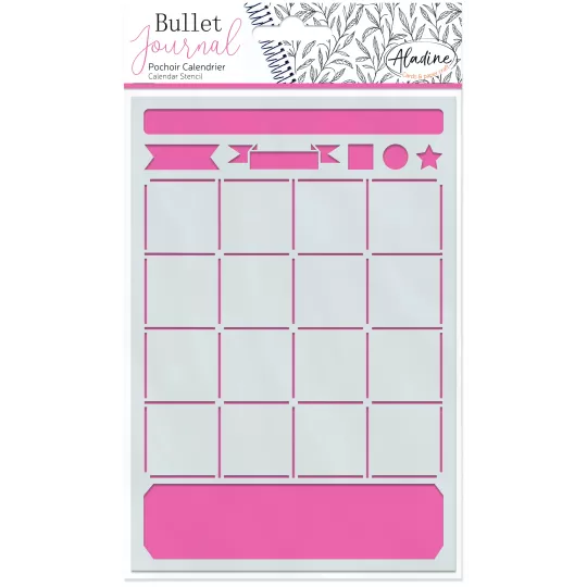 bullet-journal-pochoir-calendrier