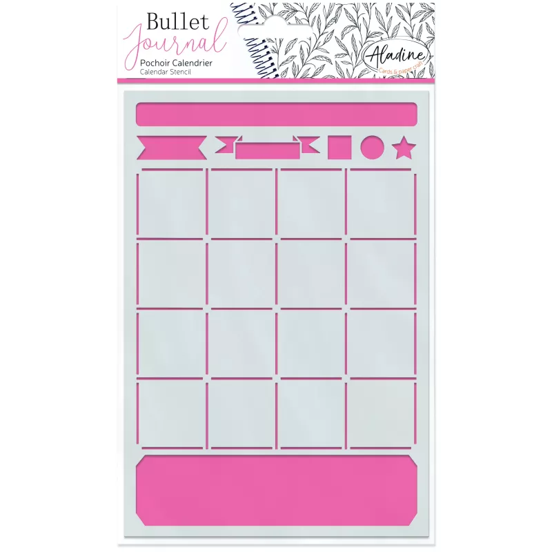 bullet-journal-pochoir-calendrier