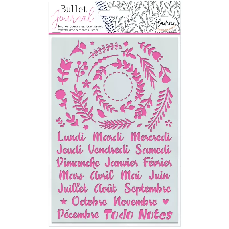 bullet-Journal-Schablone-Kronen