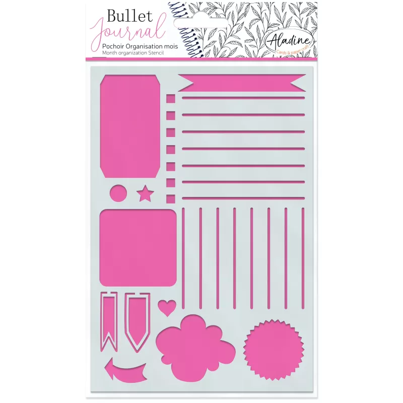 bullet-journal-pochoir-organisation-mois