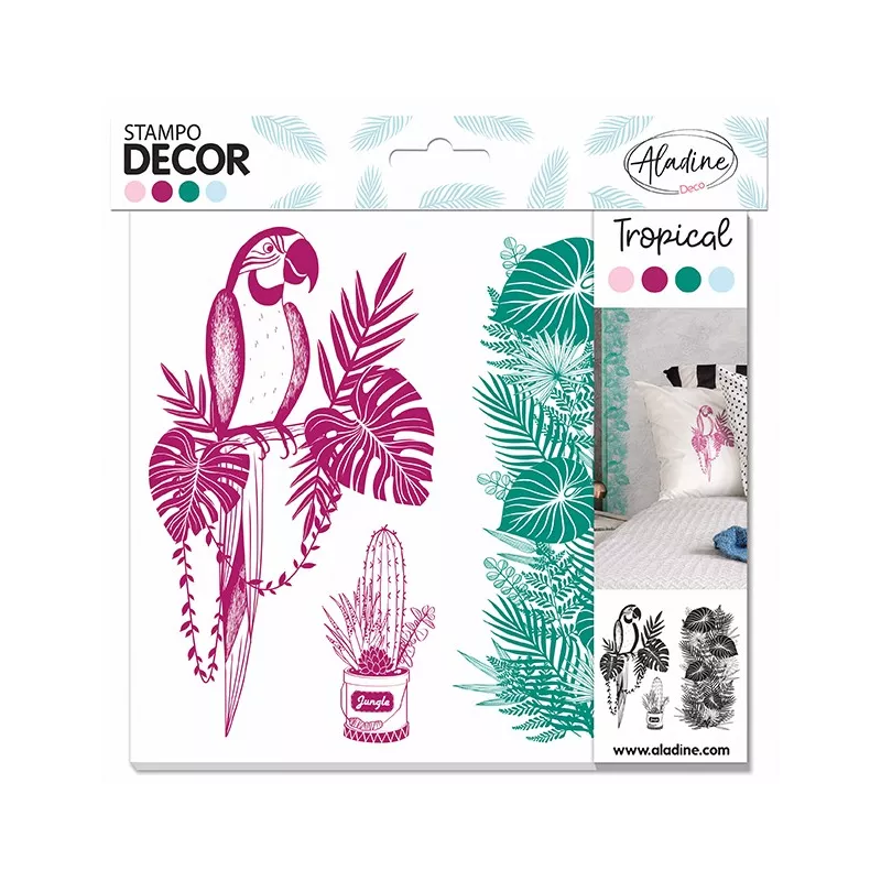 tampon-decor-tropical
