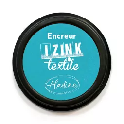 tinte-izink-Textil-Türkis-Pastell