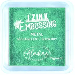 encreur-izink-embossing-m-green-metal