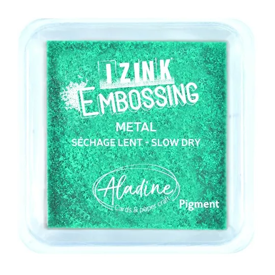 encreur-izink-embossing-m-light-green-metal