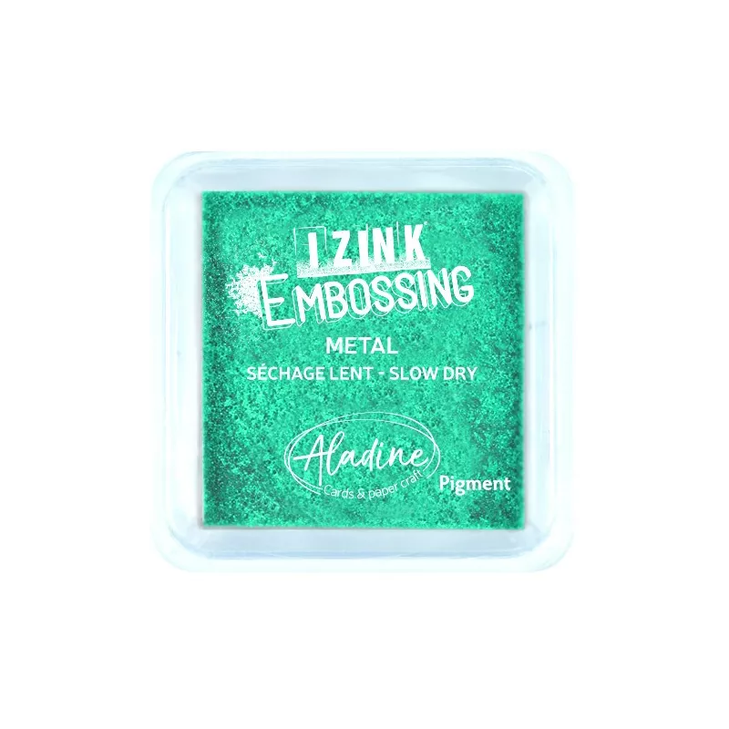 encreur-izink-embossing-m-light-green-metal