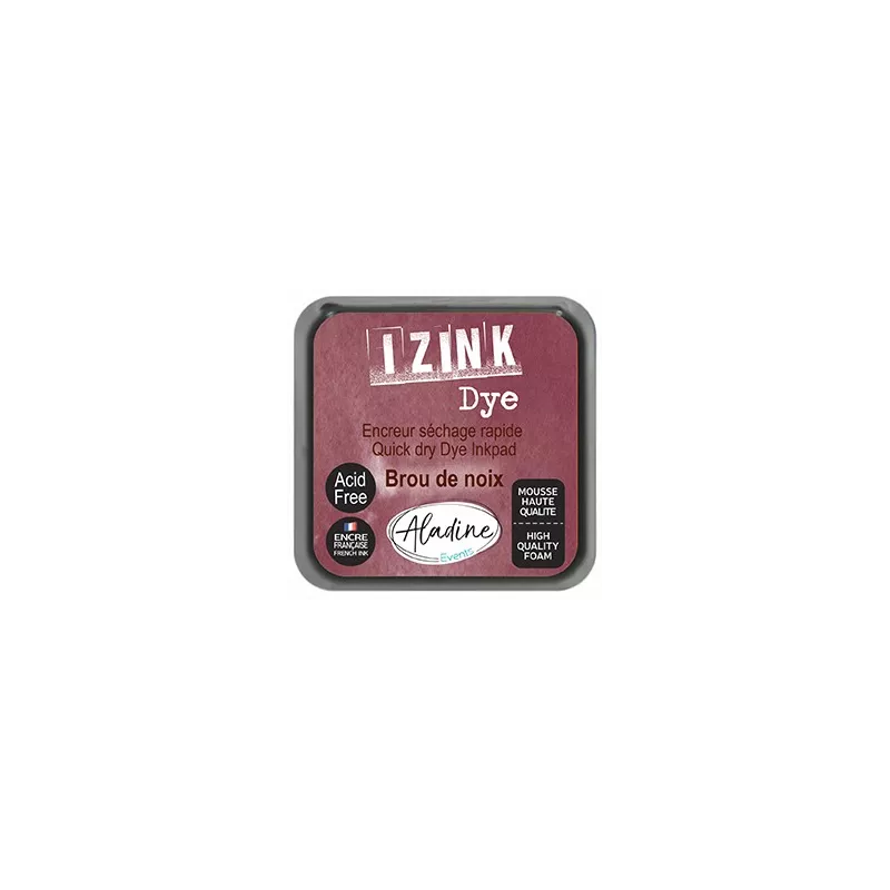 tinte-izink-Farbstoff-The-Braun-brou-de-Muttern