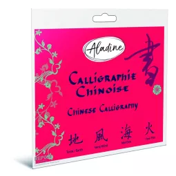 prenota-De-calligrafia cinese-sur mappa
