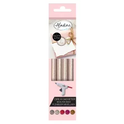 pack-4-Sticks-Wachs-flexible-Round-Perle-glitzernden