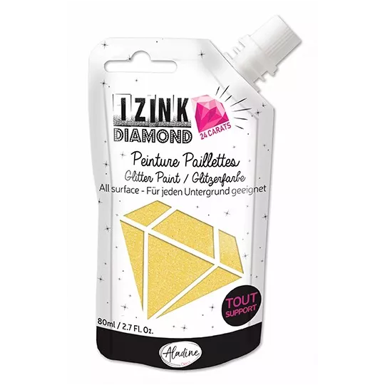 izink-diamante-24 carati giallo-80-ml