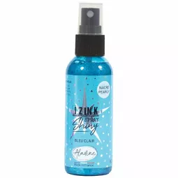 izink-Spray-glänzende-Blau-Clear-80-ml