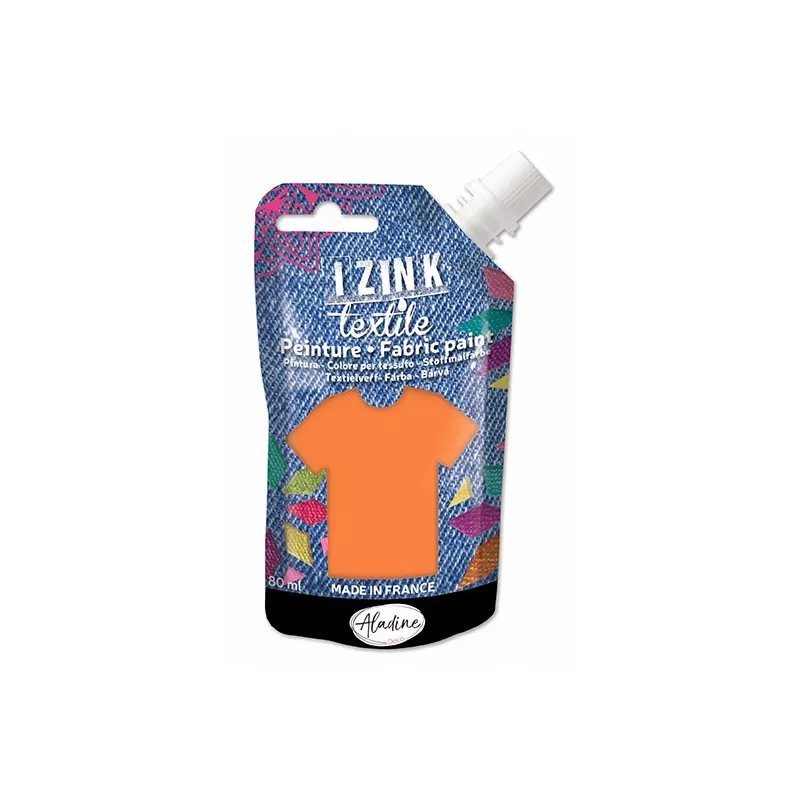 izink-textile-peinture-orange-nylon-80-ml