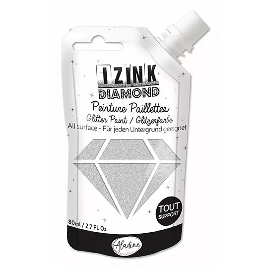 izink-diamond-argente-80-ml