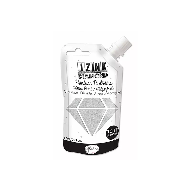 izink-diamond-argente-80-ml