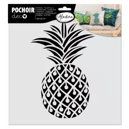schablone-Deco-Ananas