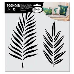 stencil-deco frondoso-tropicale