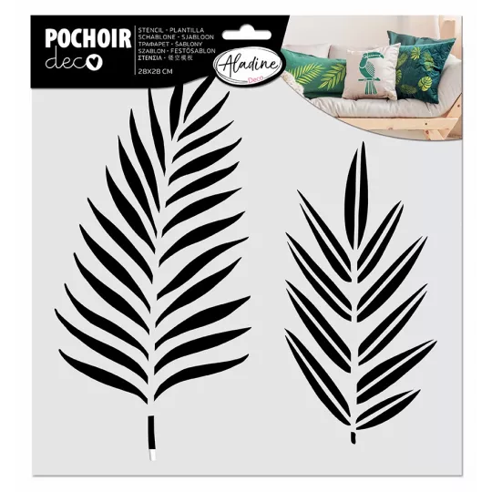 pochoir-deco-feuilles-tropicales