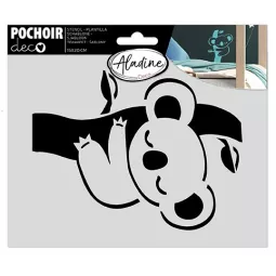 stencil-deco-baby-koala, 20x15 pollici