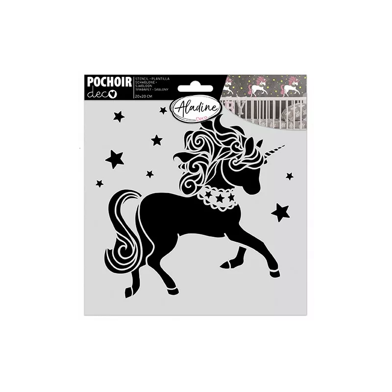 pochoir-deco-licorne-20x20-cm