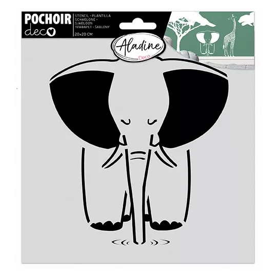 pochoir-deco-elephant-20x20-cm