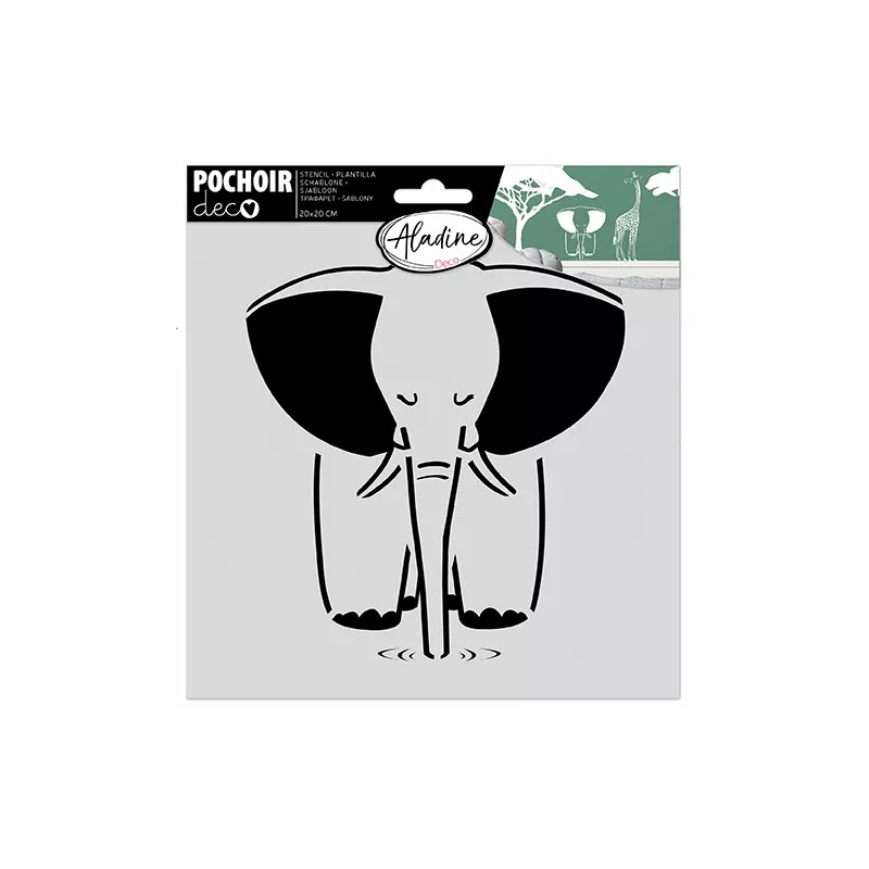 pochoir-deco-elephant-20x20-cm