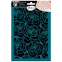 stencil-3d rose-