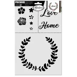 schablone-Deco-Krone