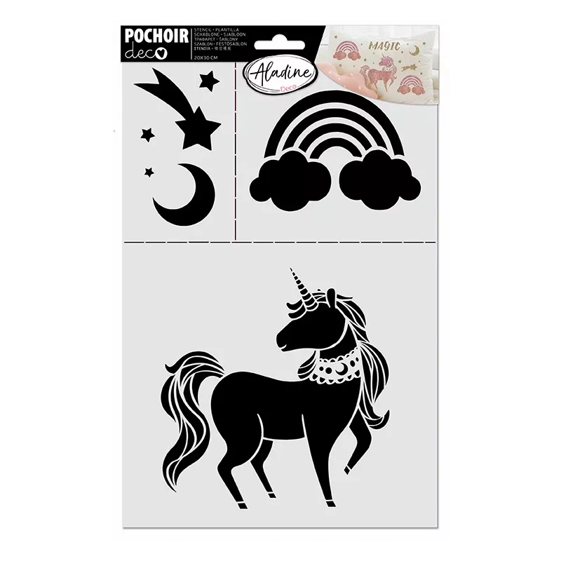 pochoir-deco-licorne