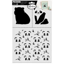 schablone-Deco-Panda