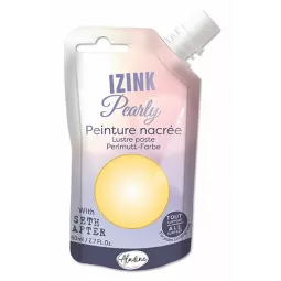 izink-perlato-giallo-a pastello, burro, foschia-80-ml