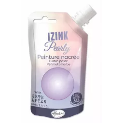izink-perlato-viola-a pastello, Smokey-Lilla-80-ml