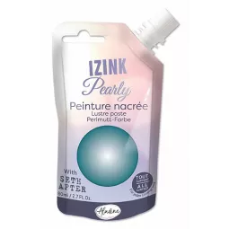 izink-perlato-turchese-Ocean-80-ml