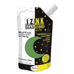 izink-diamante-bagliore-verde