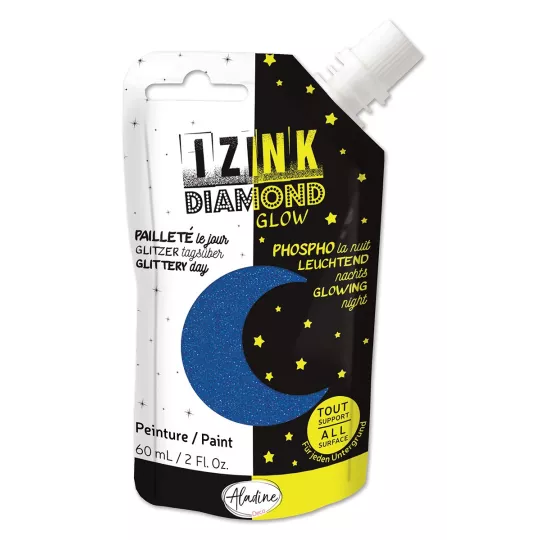izink-diamond-glow-bleu