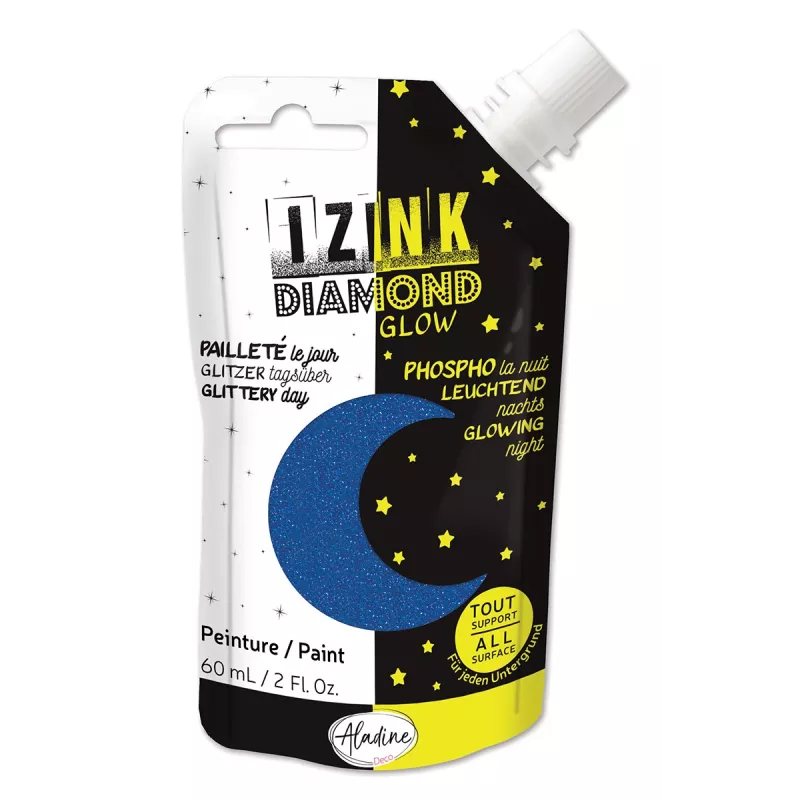 izink-diamond-glow-bleu
