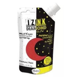 izink-Diamant-glühen-Rot