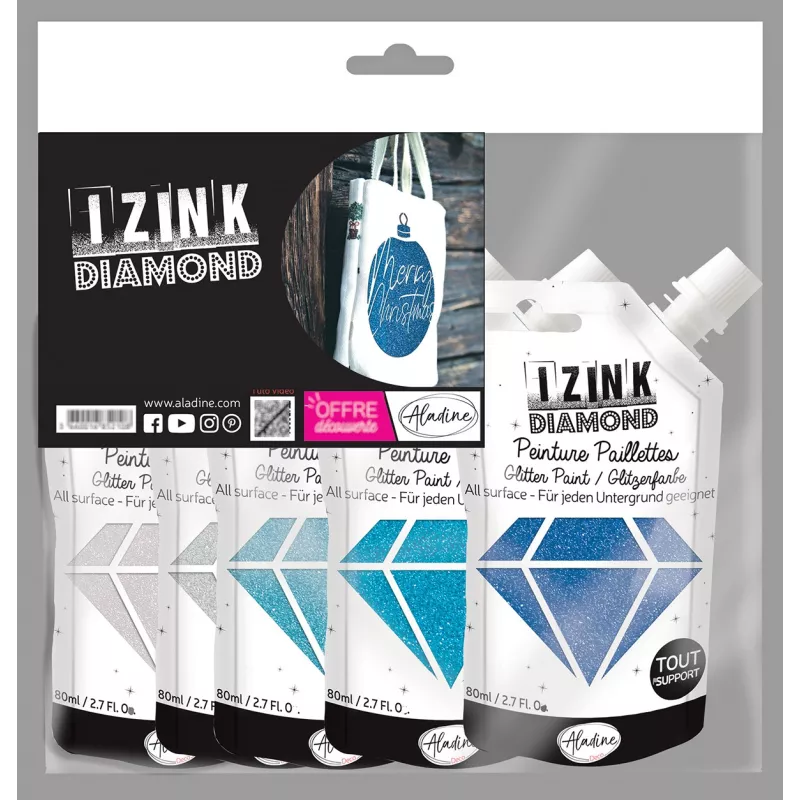 kit-5-izink-diamond-80-ml