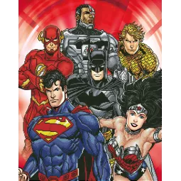 diamant-dotz-dec-Comics-League-of-Mitglied einer Bürgerwehr-61x77-Zoll