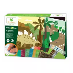 stick'n-Spaß-xl-Mosaik-Dinosaurier