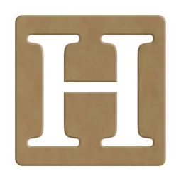 lettera-en-legno in stile-Scrabble-am-10x10 pollici-spessore-6 mm-