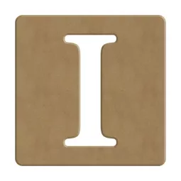 lettera-en-legno in stile-Scrabble-i-10x10 pollici-spessore-6 mm-