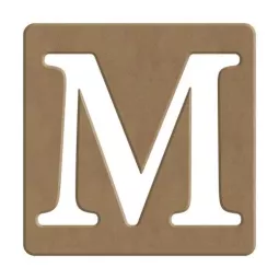 brief-en-Holz-Stil-scrabble-Millionen-10x10-Zoll-dicke-6-mm