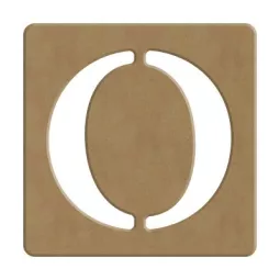 brief-en-Holz-Stil-scrabble-o-10x10-Zoll-dicke-6-mm