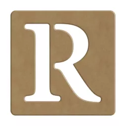 lettera-en-legno in stile-Scrabble-a-10x10 pollici-spessore-6 mm-