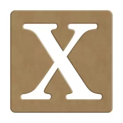lettera-en-legno in stile-Scrabble-x-10x10 pollici-spessore-6 mm-