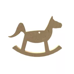 piece-en-legno-cavallo-a-rocker-12x10 pollici-perce