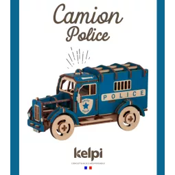 truck Police-Blue