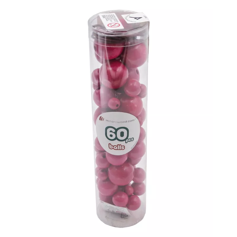 tube-de-perles-60-pcs-billes-fuschia-6-tailles